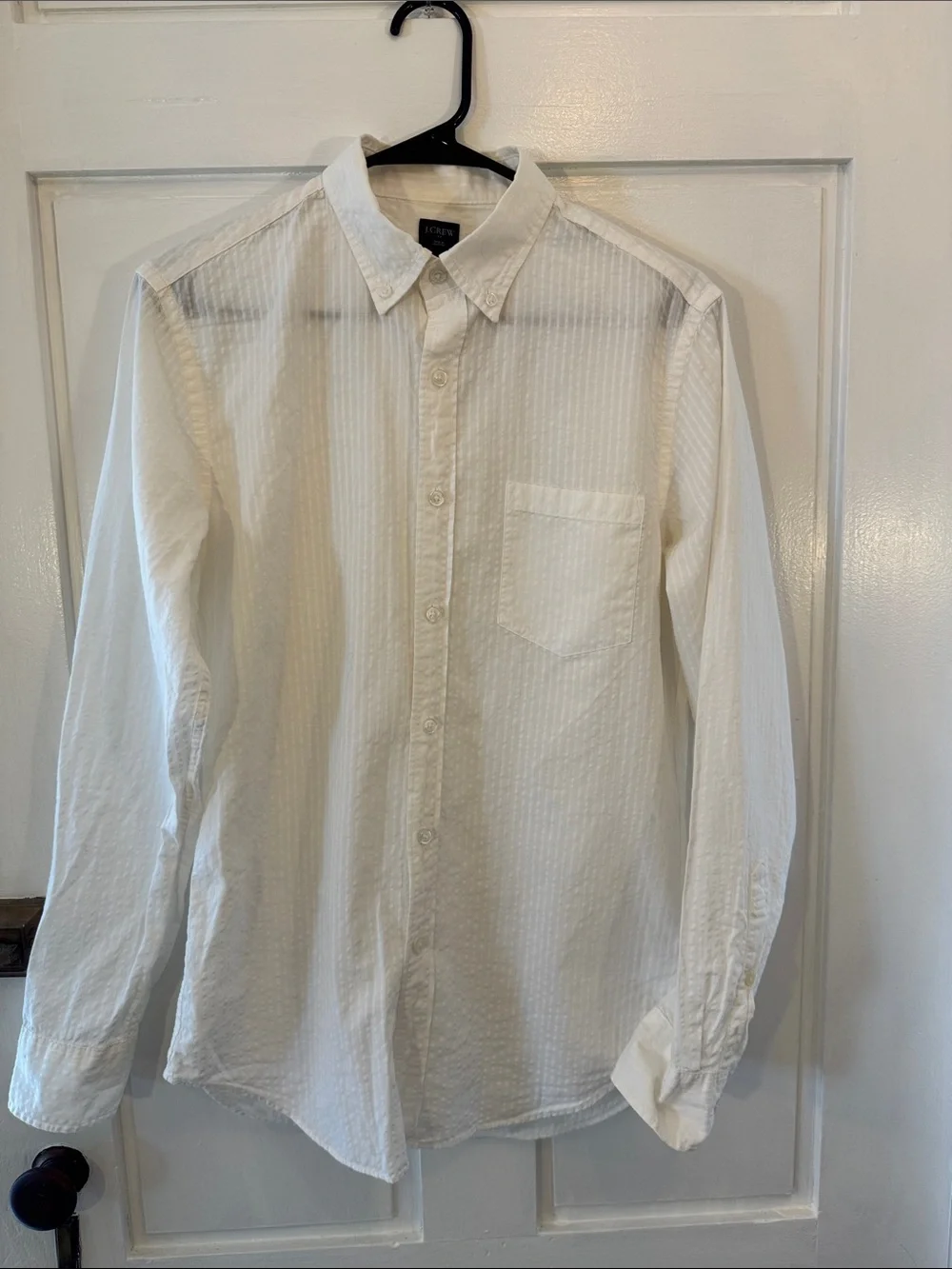 Men’s J Crew 100% cotton button down dress shirt